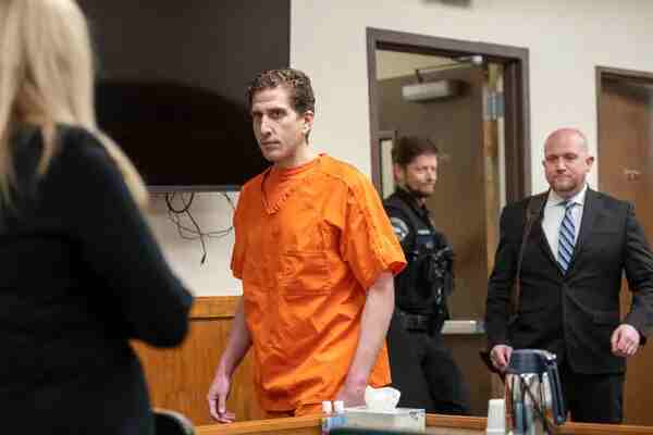 Courtroom scene as Bryan Kohberger receives four life sentences for the Idaho student murders
