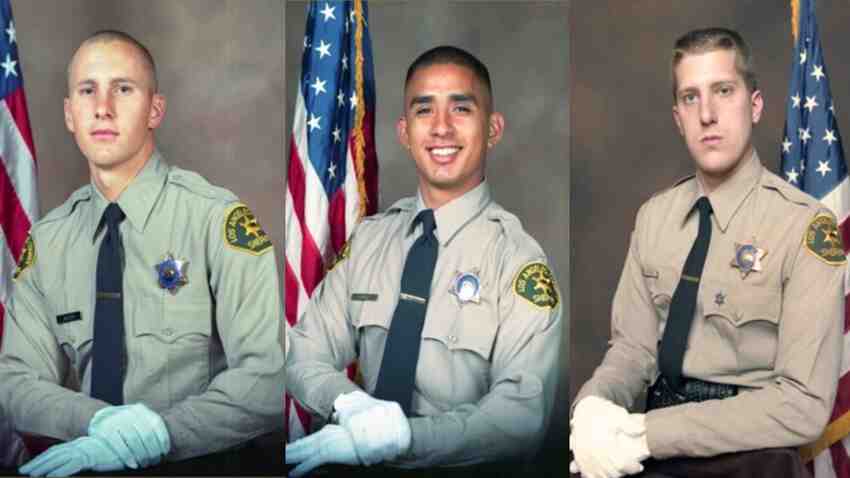 LA Sheriff Training Explosion: East LA sheriff deputies three sheriffs victims in the tragedy.